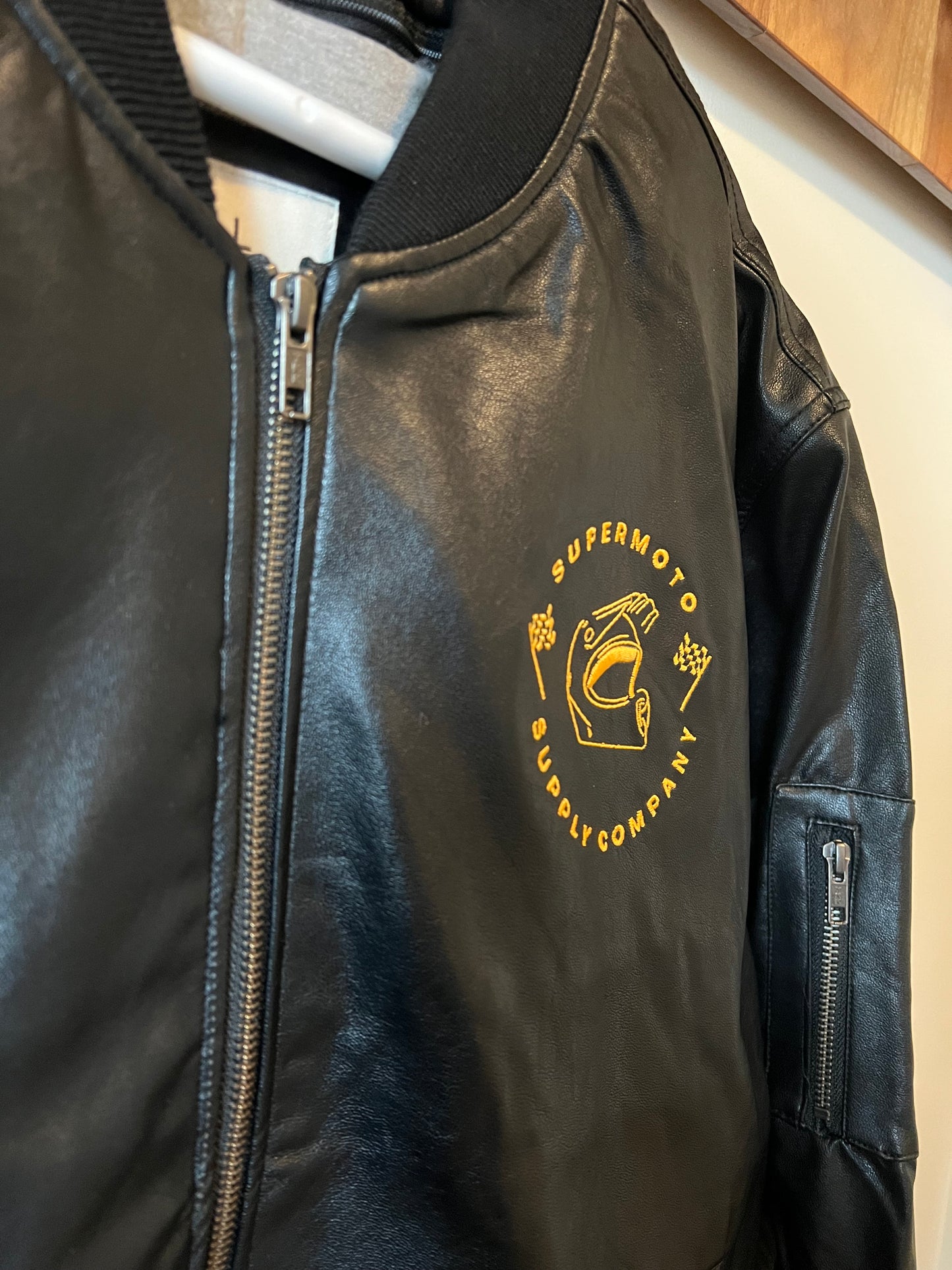 SSC Leather Moto Jacket