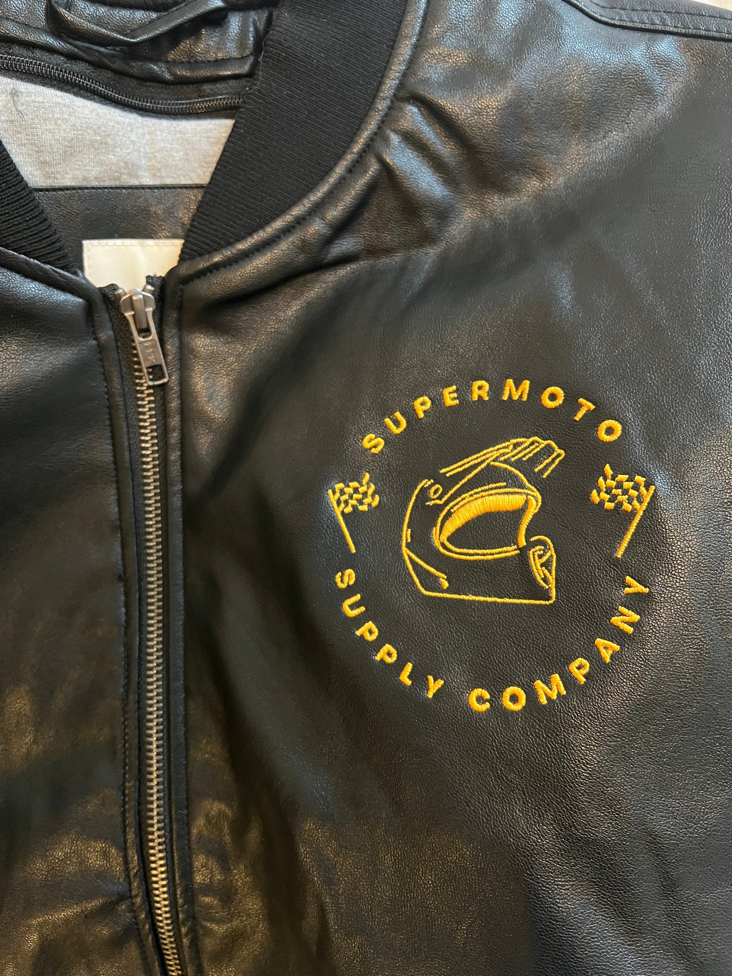 SSC Leather Moto Jacket
